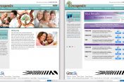 OncogeneDx UX/UI Mockup Screens (Health Industry-BioReference)