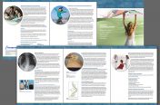Curvy Brochure (Medical Industry-Transgenomic) Print & Web