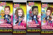 Individual Performer 33x78 Banner Rollups (Entertainment Industry-Party Magic)