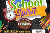 Flyer - Franklin Steakhouse - School Spirit  Event